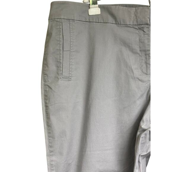Eileen Fisher Silver Cuff Capri, 1X, NWT, casual, normcore, simple, everyday - Picture 3 of 7